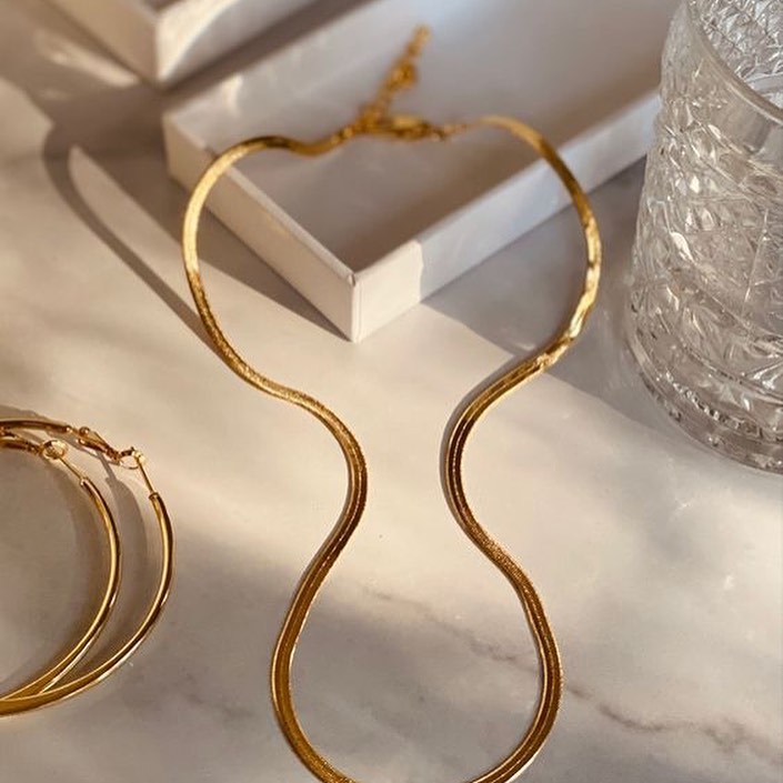 Snake Stainless Steel Chain (Unisex) Discounted