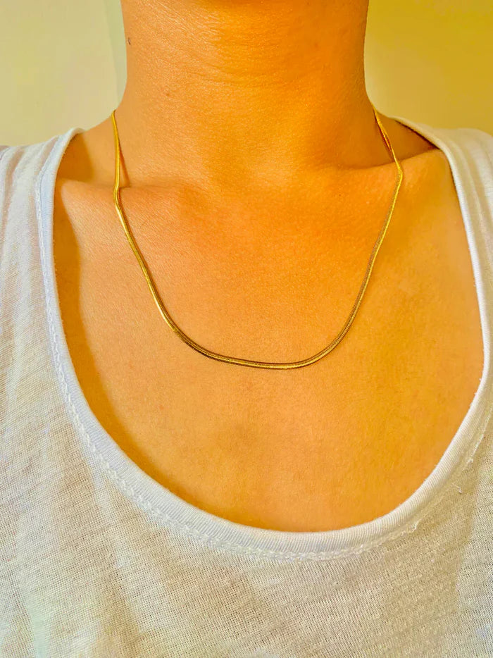 Snake Stainless Steel Chain (Unisex) Discounted