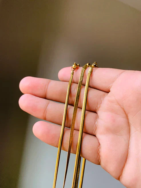 Snake Stainless Steel Chain (Unisex) Discounted