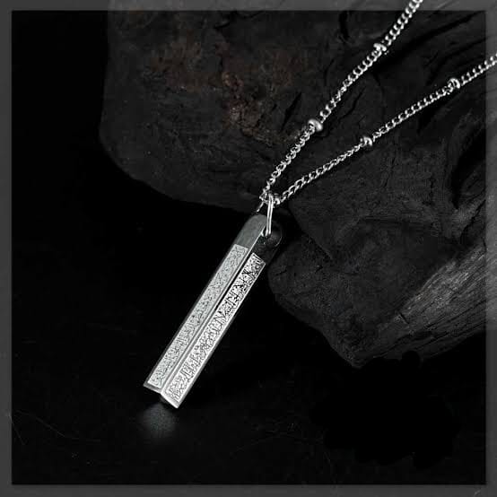 Ayat-ul-Kursi 3D Lens Pendant with Kaaba & 4 Quls