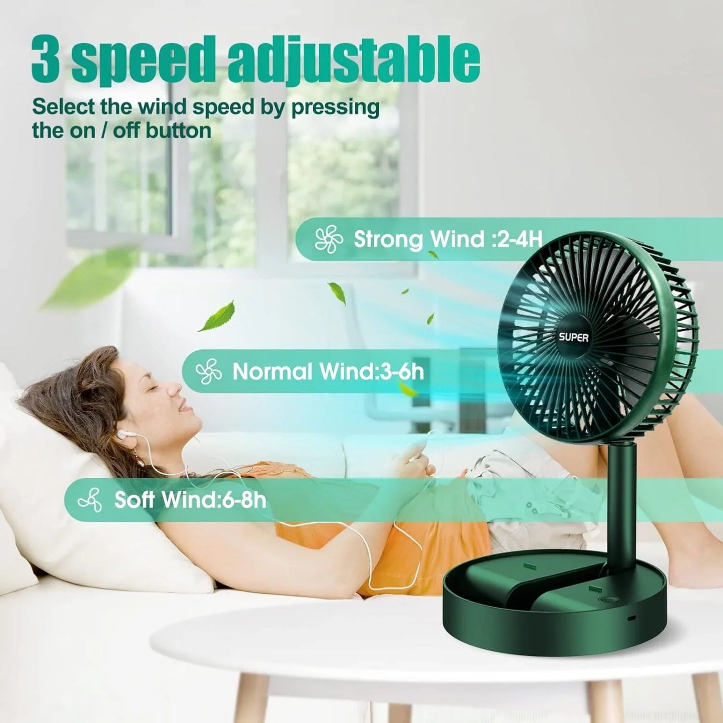 Rechargable Fan